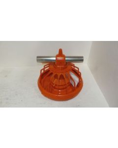 PAN ASSY SAMPLE,BROILER,16-ARM,14" FX2,5 LATCH,W/O SHUT-OFF