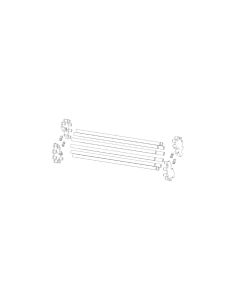 Discharge wheel cpl for curve conveyor 200 - L 189 500 11 02