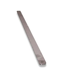 Flat steel SST with boring for tiltable trough