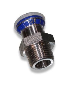 Press fitting f/cooling Qu-Fit GE 12 3/8" m EN10226 f/seali