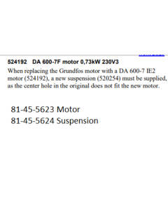 Motor DA 600-7F 0,73kW 3ph 230V IE2