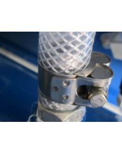 T-bolt hose clamp 25-27 mm SST heat exchanger Earny