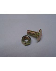 Mushroom head square neck bolt 5/16"x3/4" yz ANSI B 18.5
