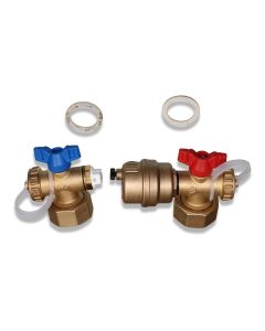 Quick vent valve with end piece set Quattro