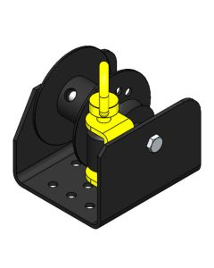 Worm-gear winch 100kg type WG250 ratio 18:1 manually operate
