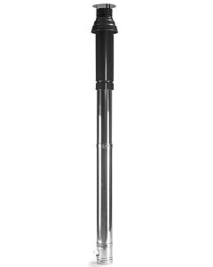 Chimney tube 2.00m SST doublewall cpl f/ThermorizerTR 75