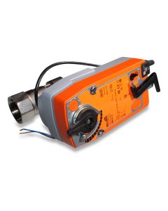 Ball valve 1 1/2"fm 2-way electric type w/safety function NO