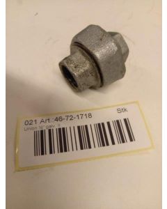 Screw union fm/fm ½" galv