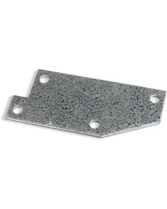 Rear connection at side rail idler LB