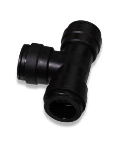 T-connector plastic, pluggable, for PE pipe 22mm