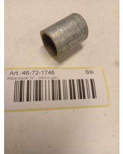 Distance pipe ¾" - 34mm galv