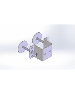 Sensor bracket f/51mm - mounting bottom