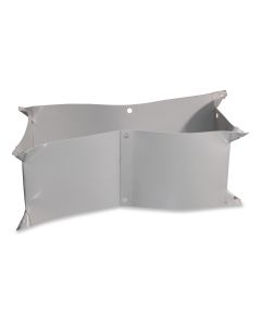 Dust protection foil for decoupling (lower part silo boot)