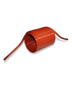 Spiral coiled hose f/drinker line 1/2"x5m, 200-200,PA orange