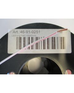 Cable half pink/white