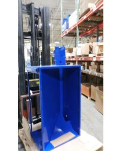 BODY,HOPPER,1-LN,WIDE CHAIN, PAINTED PAINTED BLUE