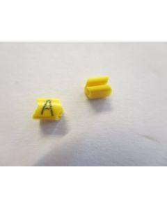 Cable noticeable clip 02-3 yellow/black A   diameter 1.3-3.0