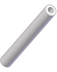 Distance tube for hopper