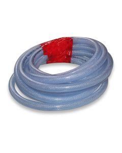 Fabric tube soft PVC 21/15mm running meter
