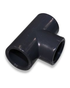 T-piece 25x3/4"fmx25 PVC