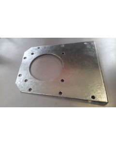 Closure for discharge flange breeder