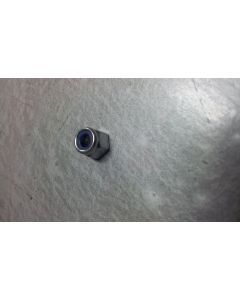 Self-locking counter nut M4 DIN 985 white zinc