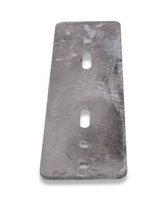 Bracket for drinking bowl at grating for boar pen