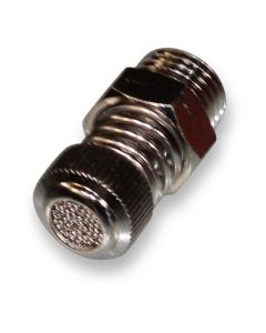 Exhaust throttle 1/4" m with silencer, manual