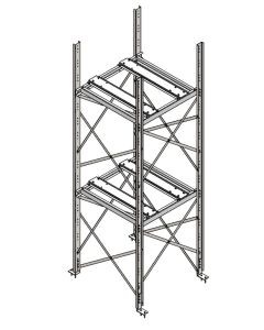 Table 3m height for front transfer drive curve conveyor 750