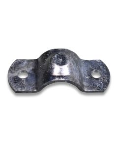 Half clamp 1 1/4" 45x5mm galv type 130
