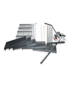 Stairs cpl for MB-idler-side Nat-Nova +150mm