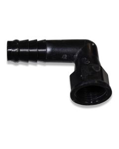 Hose nozzle PA 90° 1/2" fm 16mm