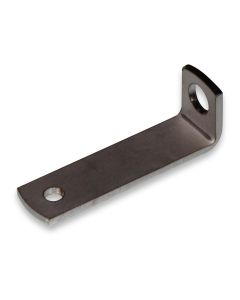 Angle bracket for agitator rod