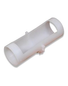 Shutter f/feed valve plastic GUR white L=175mm DR1500