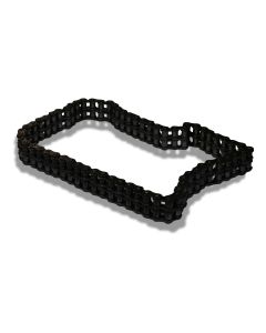 Roller chain duplex 1/2" 65links w/chain joint DIN 8187