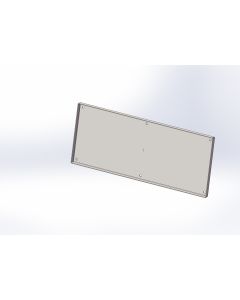Inspection hatch for U-152 mixer outlet