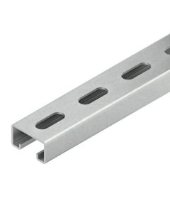 C-profile slot width 18mm 40x22x100mm perfor steel hot-dip
