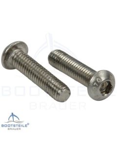 Pan head screw ISO7380-1 M6 x 20 SST A2