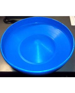 PAN CYCLONE 14"[355mm] BLUE PLST 30DEG "DEEP V" BOTTOM