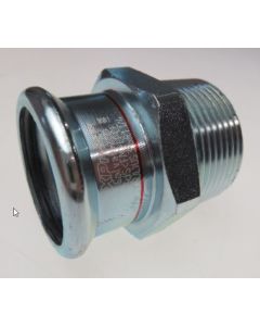 FZ Press junction 35mm x 1¼" nipple galv.