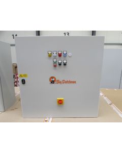 Control panel manure removal