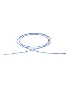 Wire rope 1.5mm SST 1.4401 PVC blue 2500 length w/cable lug