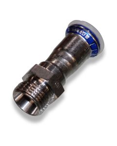 Press fitting f/cooling Qu-Fit GE 12 M18