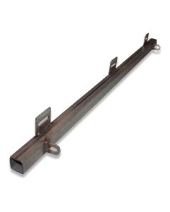 Post 1100/35N rh w/square tube SST at wall inside-outside