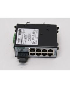 ETHERNET SWITCH,(8X)RJ45 PORTS+(1X) FIBER PORT