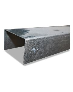 Border profile 60x3000 for sandwich panel 60mm