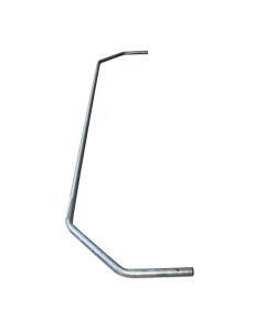 Curtain tube 45° 1/2"x1705 f/manure curtain MB drive IW=1555