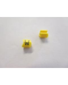 Cable noticeable clip 02-3 yellow/black W   diameter 1.3-3.0