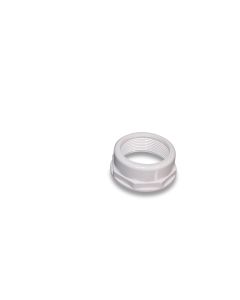 Nut 2" fm PVC white for adapter nipple 2" x 2" m PVC white