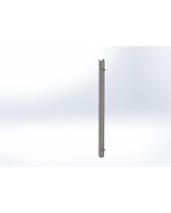 Post hinge weight side 35mm H:1000mm SS Trisort